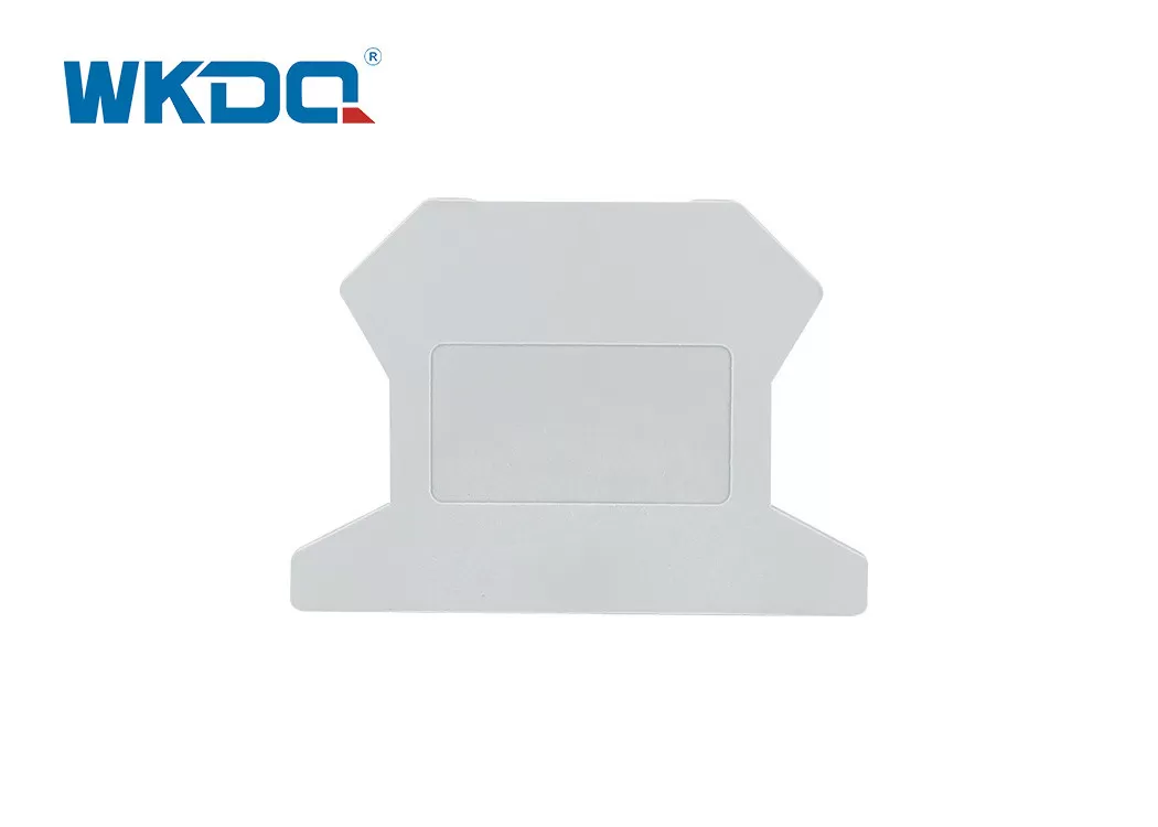 Din Rail Screw Terminal Block End Cover