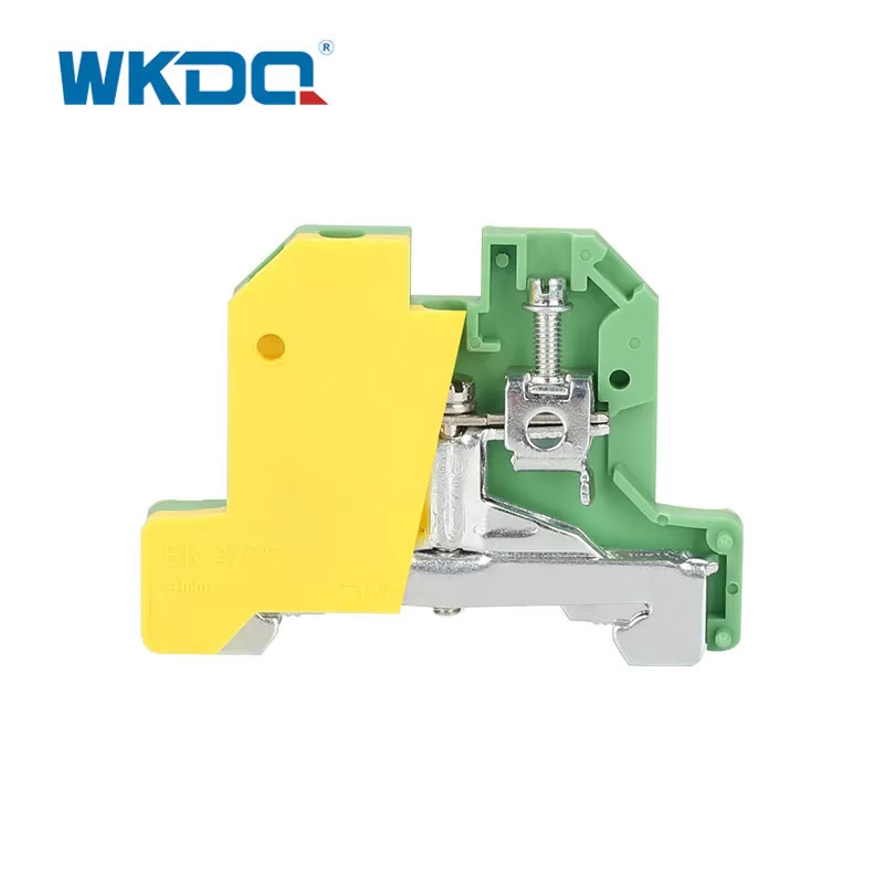 JEK 4_35 Din Rail Screw Terminal Block 800V Spänning WonkeDQ Varumärke Underhållsfri