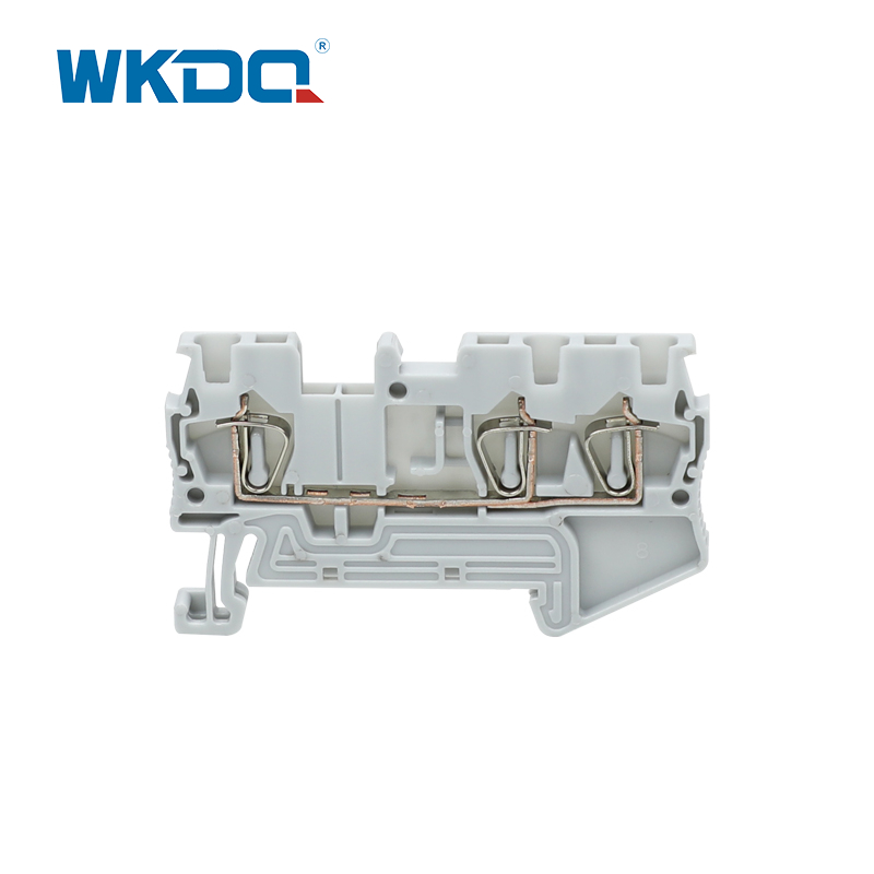 Spring Twin Type Din Rail Terminal Block