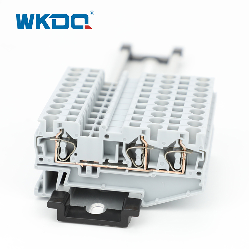 Twin Springs Terminal Block Connector