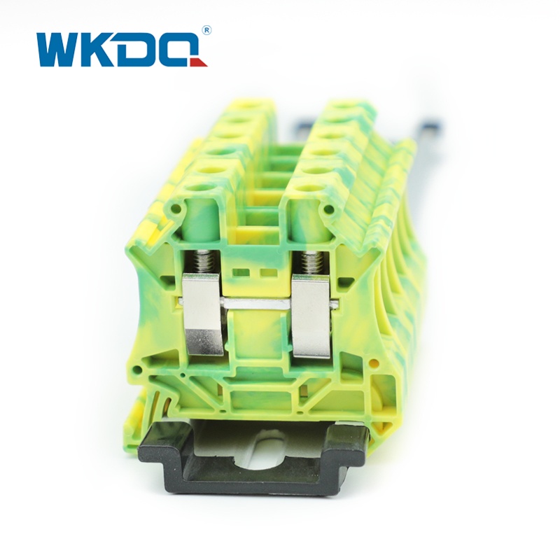 UT10-PE10MM2 UT-serie matning genom skruvmarkterminalblock